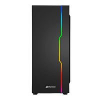 Sharkoon Slider RGB Black Caja Sharkoon Slider RGB Black Caja