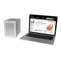 StarTechcom Thunderbolt 2 con 4 RAID de 35  Caja HDD