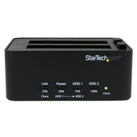 StarTechcom USB 30 2 bahía  25 35 Clona HDD  Dock