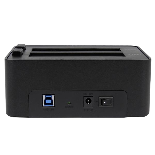StarTechcom USB 30 2 bahía  25 35 Clona HDD  Dock StarTechcom USB 30 2 bahía  25 35 Clona HDD  Dock
