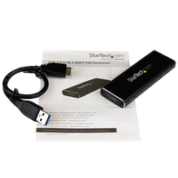StarTechcom USB 30 a M2 SATA  Caja SSD M2