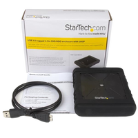 StarTechcom USB 30 robusta con UASP HDD 25 Caja HDD StarTechcom USB 30 robusta con UASP HDD 25 Caja HDD