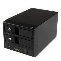 StarTechcom USB 30 2 bahías 35 SATA III UASP Caja HDD StarTechcom USB 30 2 bahías 35 SATA III UASP Caja HDD