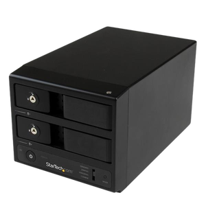 StarTechcom USB 30 2 bahías 35 SATA III UASP  Caja HDD