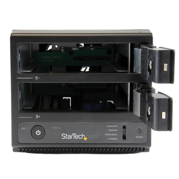 StarTechcom USB 30 2 bahías 35 SATA III UASP  Caja HDD StarTechcom USB 30 2 bahías 35 SATA III UASP  Caja HDD