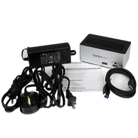 StarTechcom USB 30 1 bahía 25 35 con hub USB  Dock