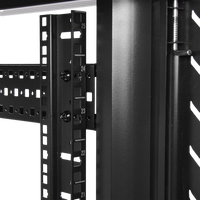 StarTechcom desarmable de 36 y 25U ruedas  Armario rack