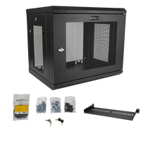 StarTechcom 9U 17 de profundidad de pared  Armario rack