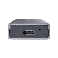 StarTechcom Caja Externa USBC para NVMe o SSD M2 PCIESATA  NGFF