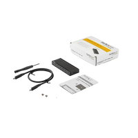 StarTechcom Caja M2 NVMe para SSD PCIe USB 31 Gen 2 TypeC USB Tipo C