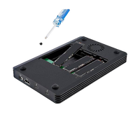 StarTechcom Caja Thunderbolt 3 con 4 Bahías M2 NVMe SSD 40Gbps PCIe