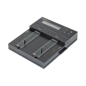 StarTechcom Duplicador Clonador Autónomo de Unidades M2 SATA NVMe M2