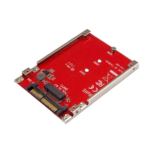 StarTechcom Tarjeta Adaptador PCI Express M2 a U2 para SSD NVMe M2