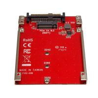 StarTechcom Tarjeta Adaptador PCI Express M2 a U2 para SSD NVMe M2 StarTechcom Tarjeta Adaptador PCI Express M2 a U2 para SSD NVMe M2