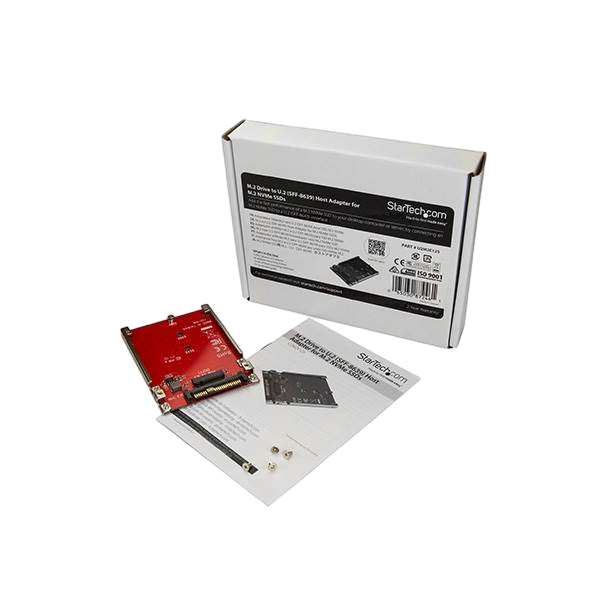 StarTechcom Tarjeta Adaptador PCI Express M2 a U2 para SSD NVMe M2 StarTechcom Tarjeta Adaptador PCI Express M2 a U2 para SSD NVMe M2