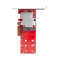 StarTechcom Tarjeta Adaptador PCI Express x8 para Dos SSD M2 NVMe