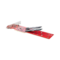 StarTechcom Tarjeta Adaptadora PCIe x8x16 a 2x SSDs M2 NVMe AHCI