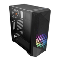 Thermaltake Commander G33 TG ARGB negro  Caja