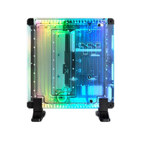Thermaltake DistroCase 350P Open Frame Mid Tower Tempered Glass PC Gaming Case Caja Thermaltake DistroCase 350P Open Frame Mid Tower Tempered Glass PC Gaming Case Caja
