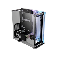 Thermaltake DistroCase 350P Open Frame Mid Tower Tempered Glass PC Gaming Case Caja Thermaltake DistroCase 350P Open Frame Mid Tower Tempered Glass PC Gaming Case Caja