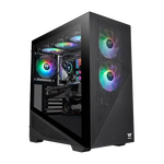 Thermaltake Divider 370 TG ARGB Black ATX Caja Thermaltake Divider 370 TG ARGB Black ATX Caja
