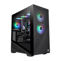 Thermaltake Divider 370 TG ARGB Black ATX Caja Thermaltake Divider 370 TG ARGB Black ATX Caja