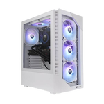Thermaltake View 200 TG Snow ARGB | Caja ATX Cristal Templado Blanca