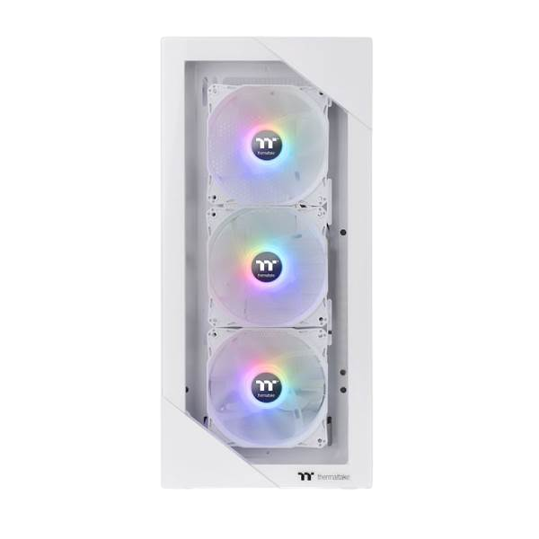 Thermaltake View 200 TG Snow ARGB  Caja ATX Cristal Templado Blanca Thermaltake View 200 TG Snow ARGB  Caja ATX Cristal Templado Blanca