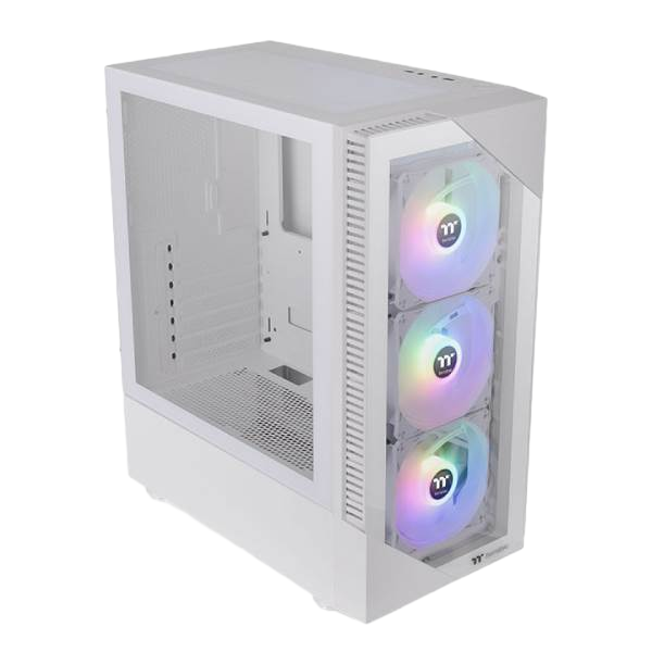Thermaltake View 200 TG Snow ARGB  Caja ATX Cristal Templado Blanca Thermaltake View 200 TG Snow ARGB  Caja ATX Cristal Templado Blanca