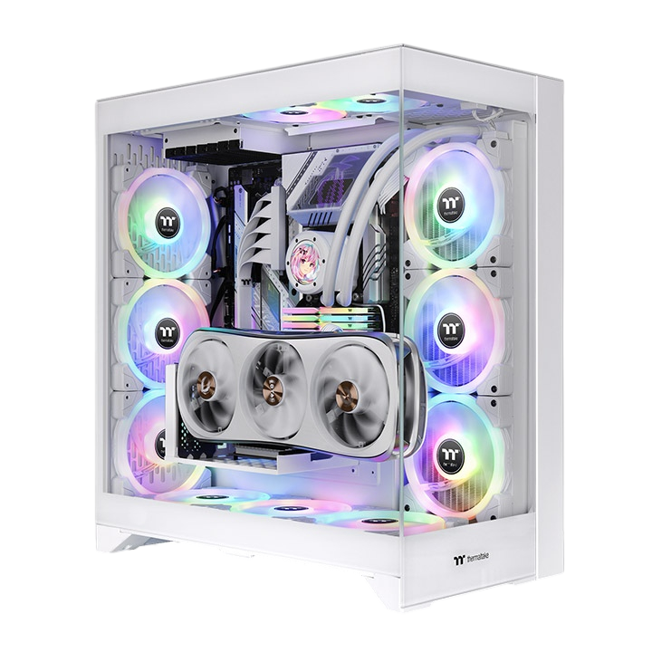 Thermaltake CTE E660 Snow | Caja E-ATX Cristal Templado Blanca
