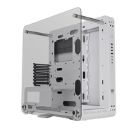 Thermaltake Core P6 TG Snow | Caja ATX PC Mid Tower Cristal Templado USB 3.2 Blanca