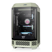 Thermaltake The Tower 250 Matcha Green Caja Mini ITX Cristal Templado USB 32 Verde Thermaltake The Tower 250 Matcha Green Caja Mini ITX Cristal Templado USB 32 Verde