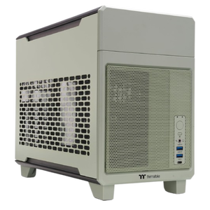 Thermaltake TR100 Matcha Green  Caja Mini ITX Acero SPCC USB 32 Verde