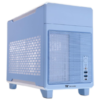 Thermaltake TR100 Hydrangea Blue | Caja Mini ITX Acero SPCC USB 3.2 Azul