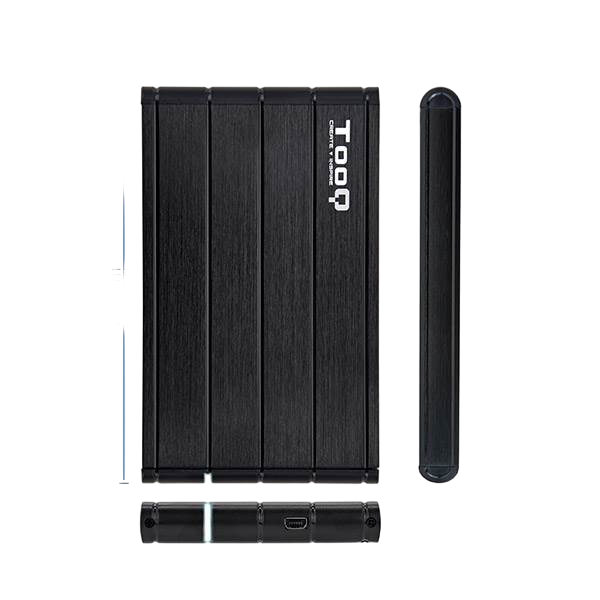 TooQ TQE2530B 25 SATA USB 30 Negra Caja HDD TooQ TQE2530B 25 SATA USB 30 Negra Caja HDD