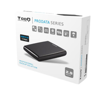 TooQ TQE-2526B 2.5" SATA USB 3.0 Negra  - Caja HDD