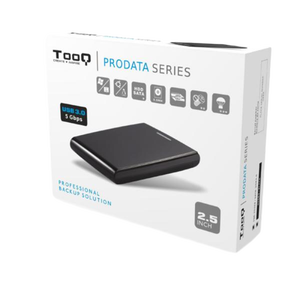TooQ TQE2526B 25 SATA USB 30 Negra Caja HDD TooQ TQE2526B 25 SATA USB 30 Negra Caja HDD
