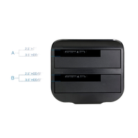 TooQ TQDS802BW Dock Station Doble 25 y 35  Dock