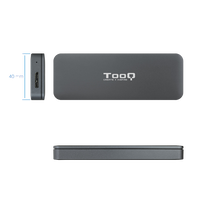 TooQ TQE2281G Caja Externa M2 SSD USB31  Carcasa SSD