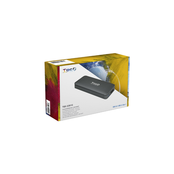 TooQ TQE2281G Caja Externa M2 SSD USB31  Carcasa SSD TooQ TQE2281G Caja Externa M2 SSD USB31  Carcasa SSD