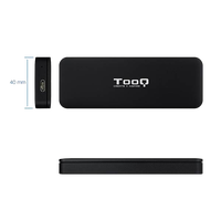 TooQ TQE2280B Caja Externa SSD M2 NVMe USB31  Carcasa SSD