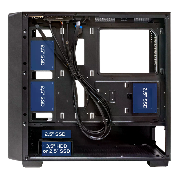 Unykach Revelat Madeira Black Caja ATX Lateral de Vidrio Templado y Frontal con Listones de Madera Natura USBC y Audio HD Soporta Refrigeracion Liquida Unykach Revelat Madeira Black Caja ATX Lateral de Vidrio Templado y Frontal con Listones de Madera Natura USBC y Audio HD Soporta Refrigeracion Liquida