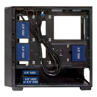 Unykach Revelat Madeira Black Caja ATX Lateral de Vidrio Templado y Frontal con Listones de Madera Natura USBC y Audio HD Soporta Refrigeracion Liquida Unykach Revelat Madeira Black Caja ATX Lateral de Vidrio Templado y Frontal con Listones de Madera Natura USBC y Audio HD Soporta Refrigeracion Liquida