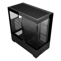 Unykach Revelat Black Caja ATX Frontal y Lateral de Vidrio Templado USBC y Audio HD Soporta Refrigeracion Liquida Unykach Revelat Black Caja ATX Frontal y Lateral de Vidrio Templado USBC y Audio HD Soporta Refrigeracion Liquida