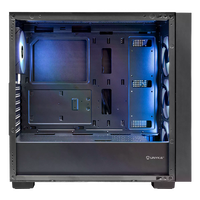 Unykach Revelat Mesh Black Caja ATX Caja ATX Frontal Mesh y Lateral de Vidrio Templado USBC y Audio HD Soporta Refrigeracion Liquida Unykach Revelat Mesh Black Caja ATX Caja ATX Frontal Mesh y Lateral de Vidrio Templado USBC y Audio HD Soporta Refrigeracion Liquida