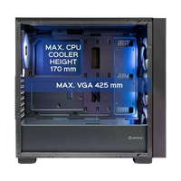 Unykach Revelat Mesh Black Caja ATX Caja ATX Frontal Mesh y Lateral de Vidrio Templado USBC y Audio HD Soporta Refrigeracion Liquida Unykach Revelat Mesh Black Caja ATX Caja ATX Frontal Mesh y Lateral de Vidrio Templado USBC y Audio HD Soporta Refrigeracion Liquida