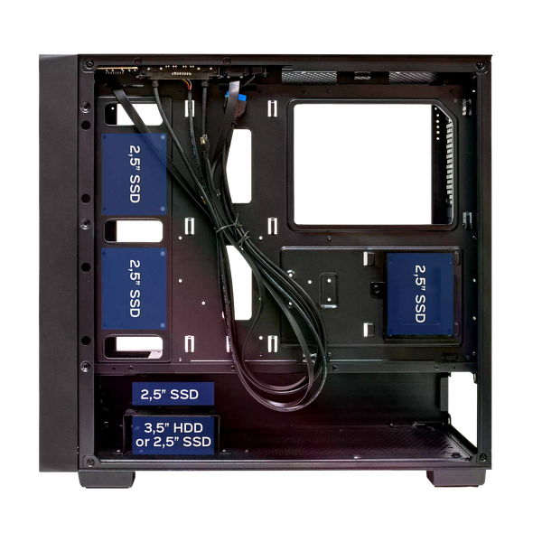 Unykach Revelat Mesh Black Caja ATX Caja ATX Frontal Mesh y Lateral de Vidrio Templado USBC y Audio HD Soporta Refrigeracion Liquida Unykach Revelat Mesh Black Caja ATX Caja ATX Frontal Mesh y Lateral de Vidrio Templado USBC y Audio HD Soporta Refrigeracion Liquida