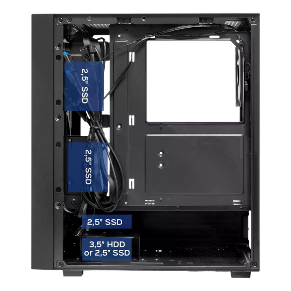 Unykach Revelat Mesh Compact Edition Caja ATX Micro ATX ITX Lateral de Vidrio Templado 35 25 4 Ventiladores ARGB Soporta Refrigeracion Liquida Color Negro Unykach Revelat Mesh Compact Edition Caja ATX Micro ATX ITX Lateral de Vidrio Templado 35 25 4 Ventiladores ARGB Soporta Refrigeracion Liquida Color Negro