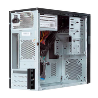 Unyka Grey Rain Evo con FA 500W MATX Caja Unyka Grey Rain Evo con FA 500W MATX Caja