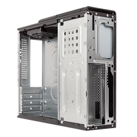 Unyka UK2007 MATX Slim Black con fuente de alimentación  450W  Caja de PC